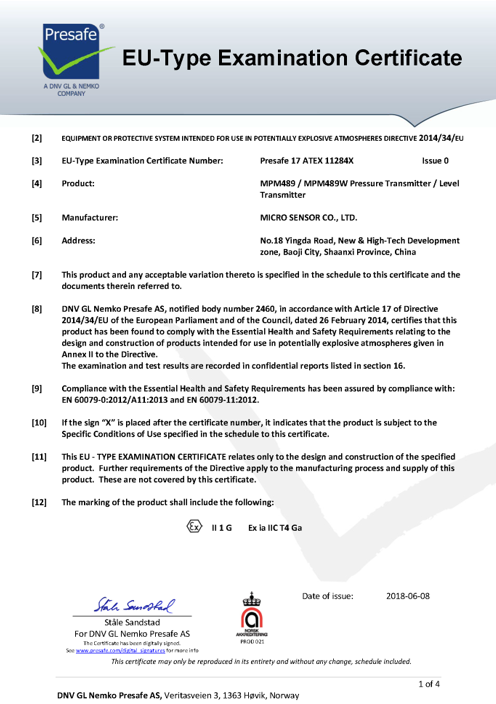 atex pressure sensor atex pressure sensor